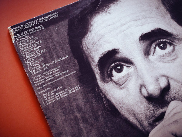 CHARLES AZNAVOUR